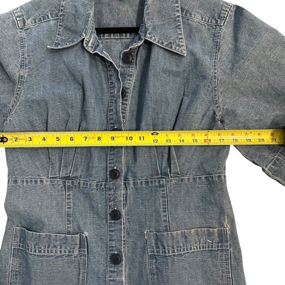 SEA Denim Dress - Size 10 - Picture 5 of 11